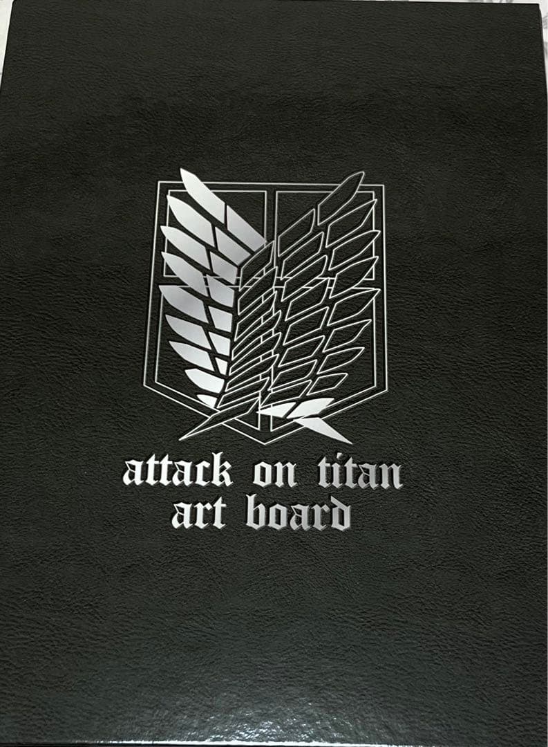 進撃の巨人 アートボード　アサヒ飲料　非売品　リヴァイ　エルヴィン　ハンジ