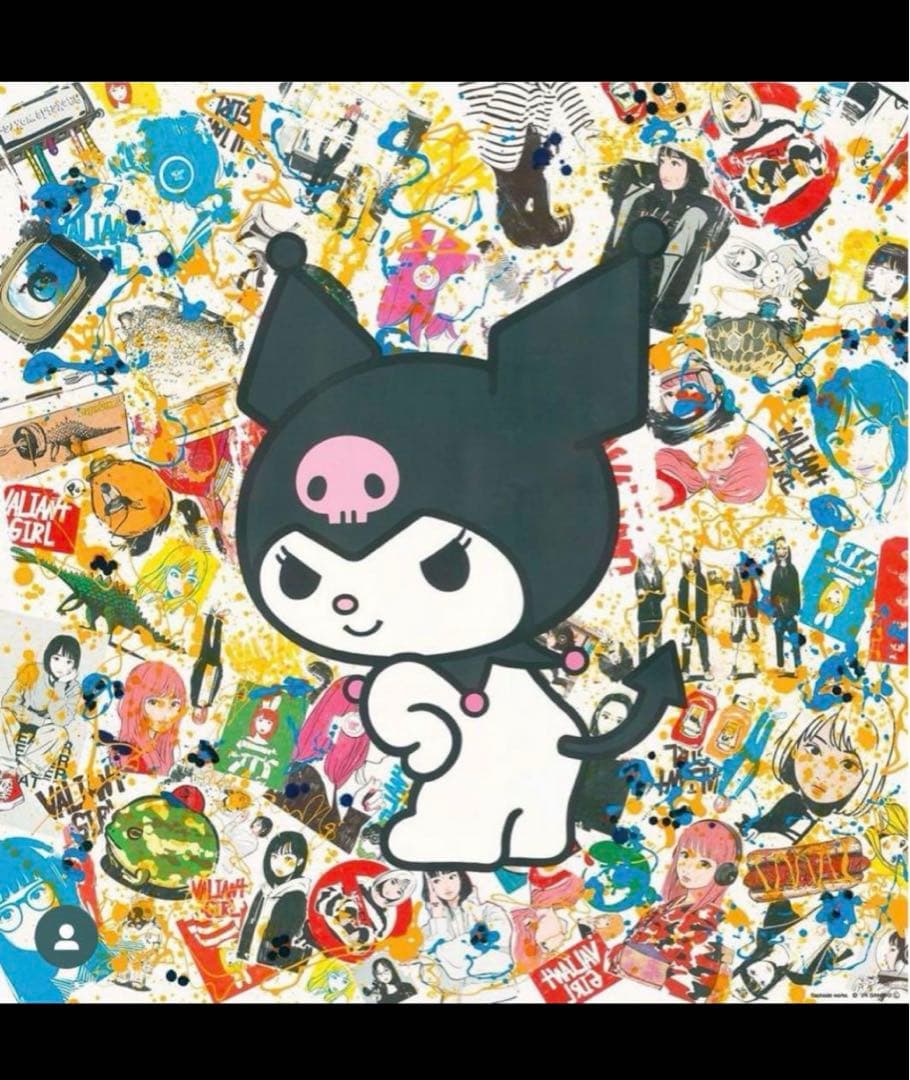 Backside works. サンリオ　クロミ アートポスターA