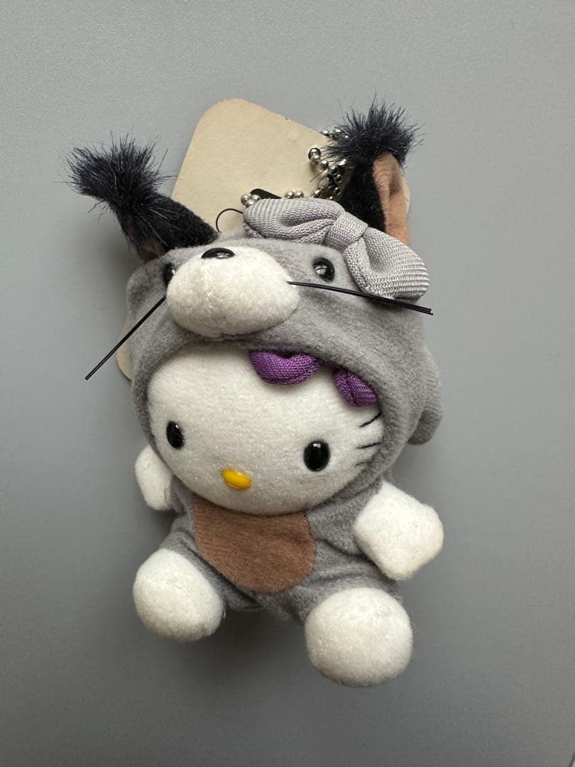 レア！ハローキティ 北海道限定 エゾリスキティ ぬいぐるみレトロ　ご当地