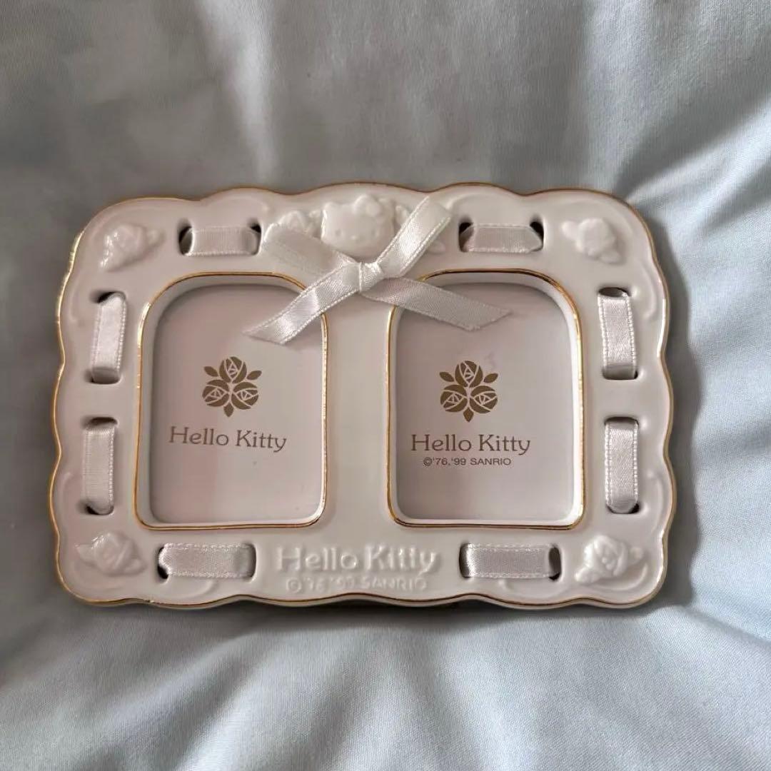 ハローキティ 陶器製　フォトフレーム 1999年製　激レア