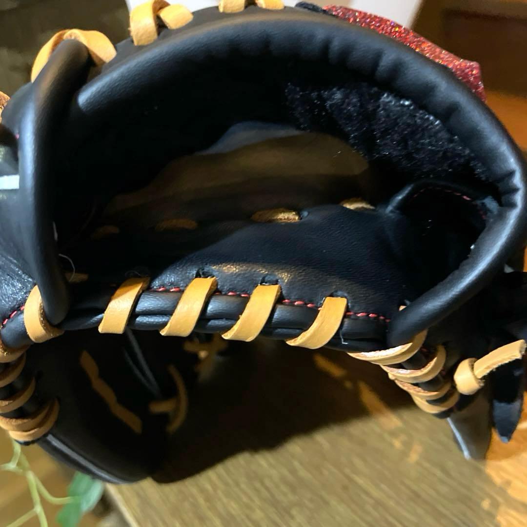 1693　ミズノ ウィルドライブ 軟式少年用 オールラウンド ブラック