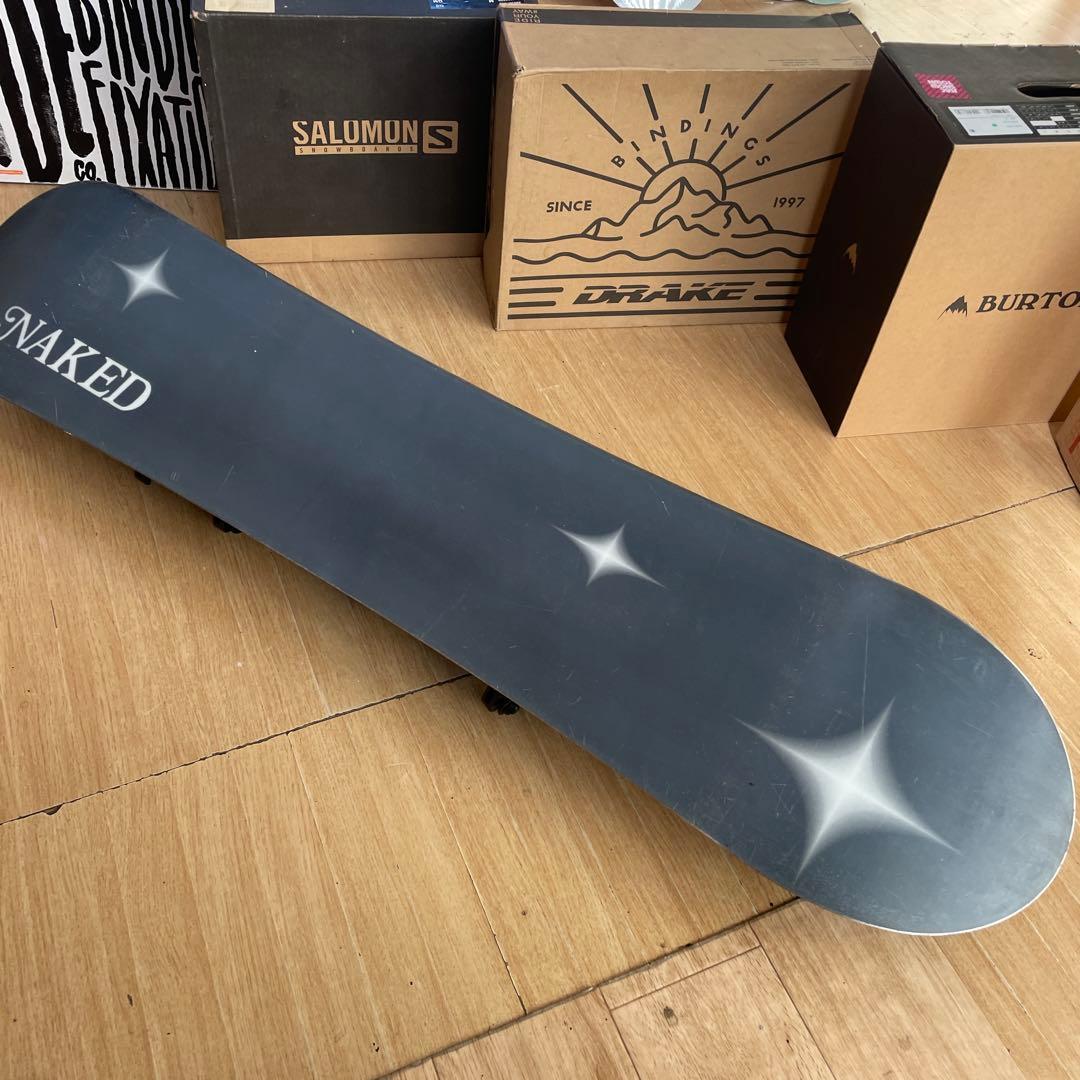 NAKID×ZUMAキッズスノーボードセット　未使用バイン付3点セット　118㎝