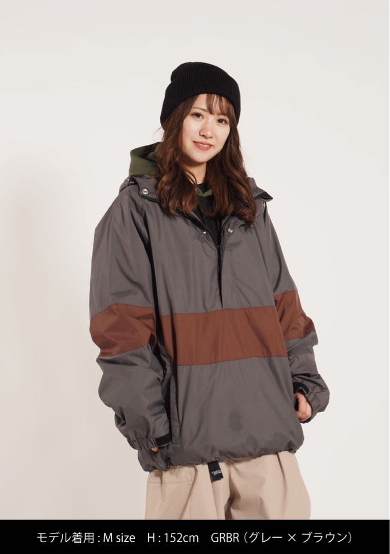 mahf- ナイロンアノラックジャケット xxl