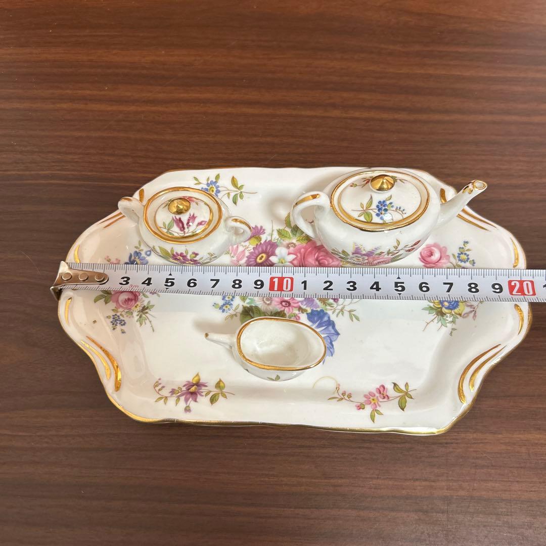 ハマースレイ ハワードスプレイ ミニチュア　ティーセット　英国製　アンティーク