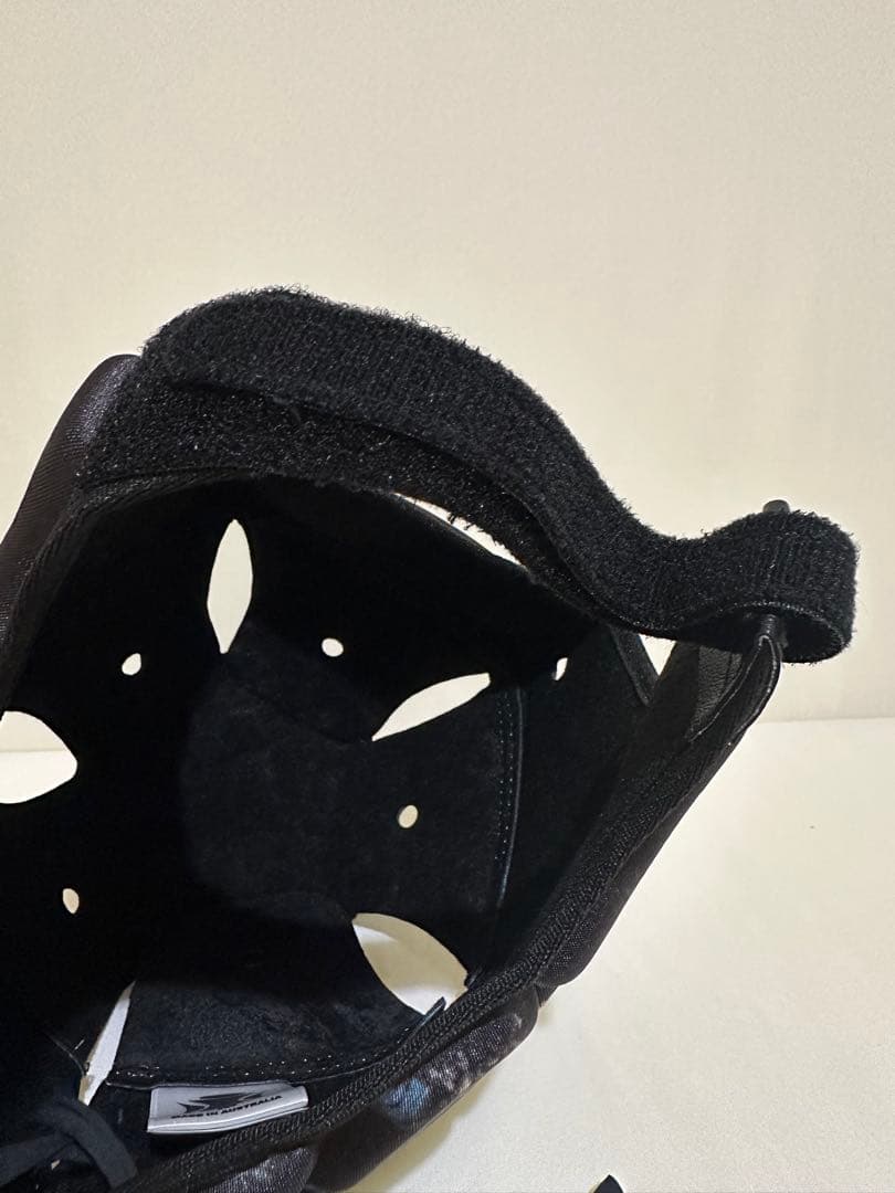 新品未使用品　IMPACT ヘッドギア　花柄 収納袋付き