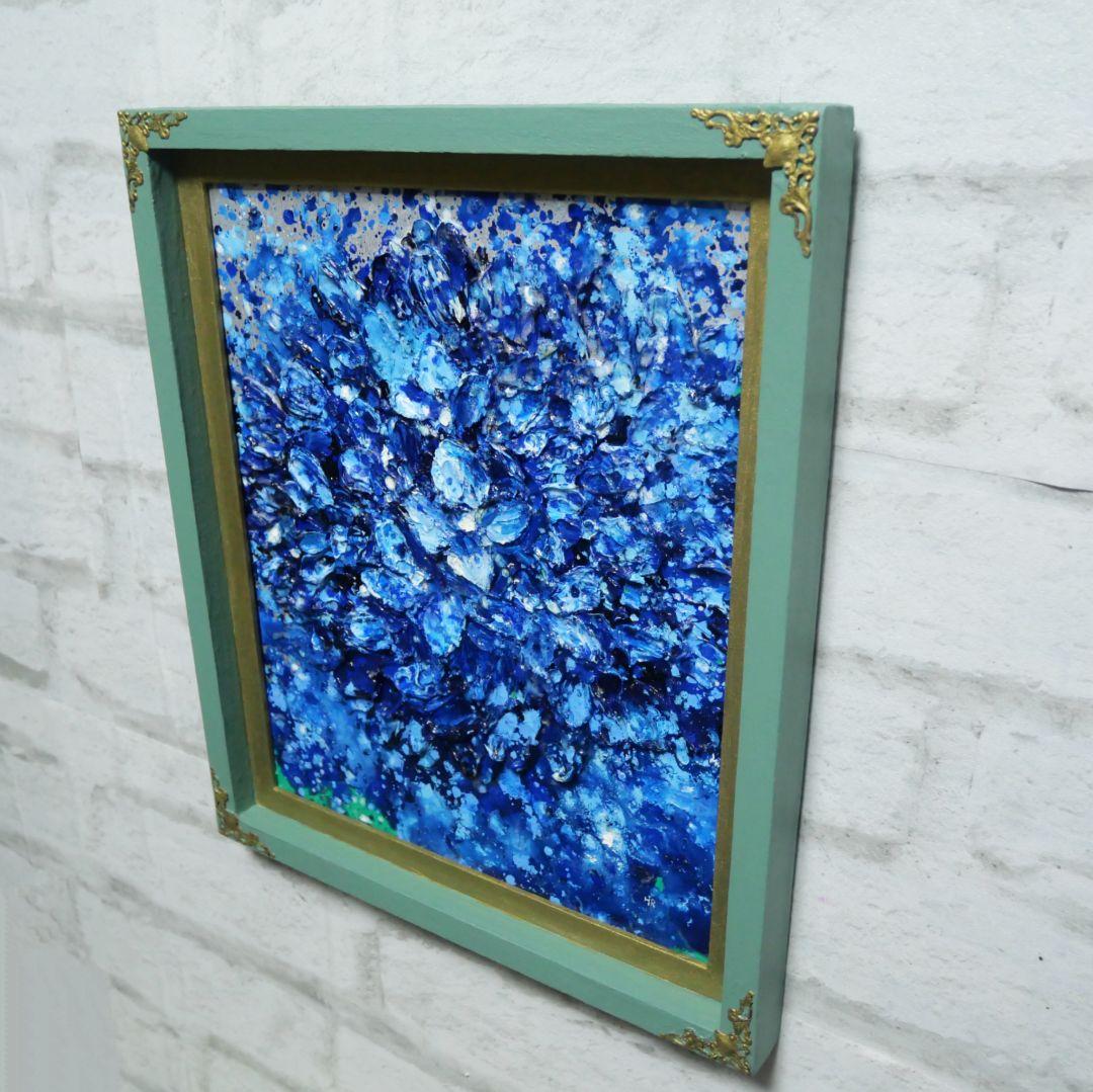 油絵 油彩 油彩画 絵 絵画【梅雨の雨】