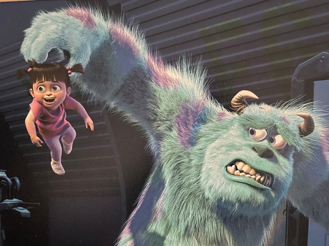 モンスターズインク　ファインアート　レア　世界限定100 ピクサー　ディズニー