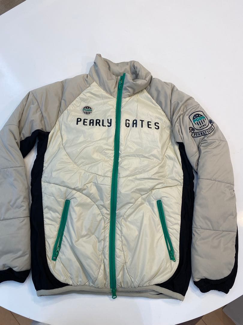 PEARLY GATES ゴルフジャケット アイボリー/ネイビー