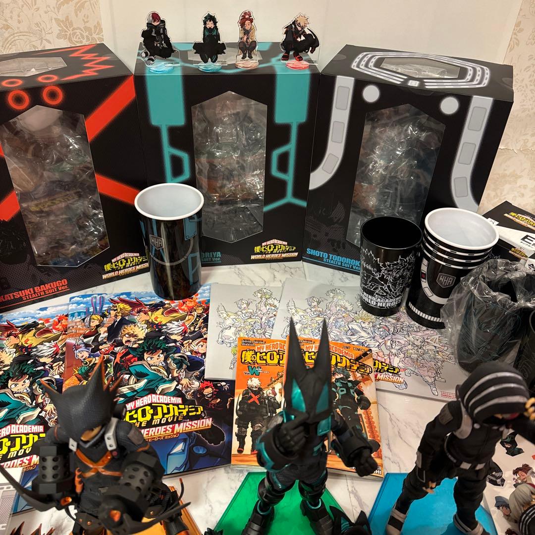 ヒロアカ　WORLD heroes mission グッズまとめ売り