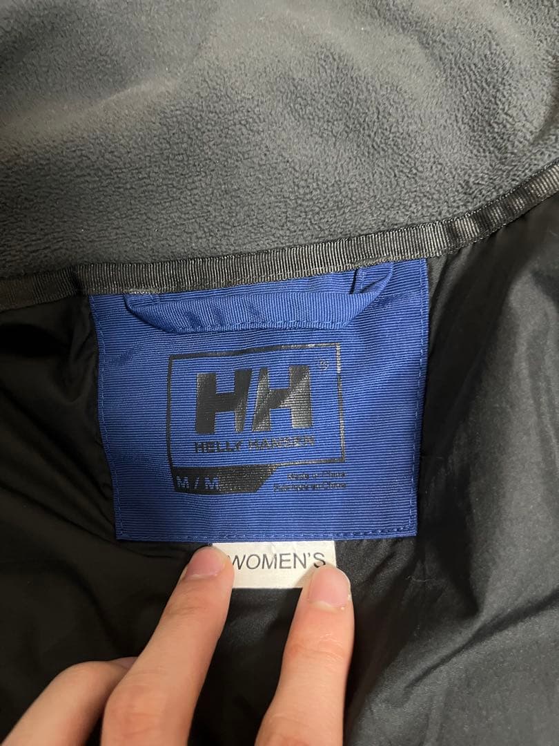 HELLY HANSEN フード付きスキーウェア 青