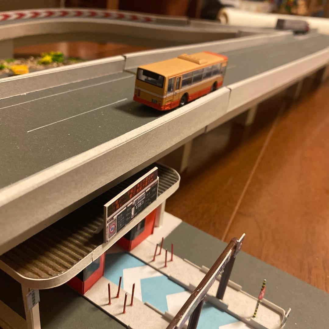 鉄道模型　高速道路　1/150 ジオラマ　ストラクチャー