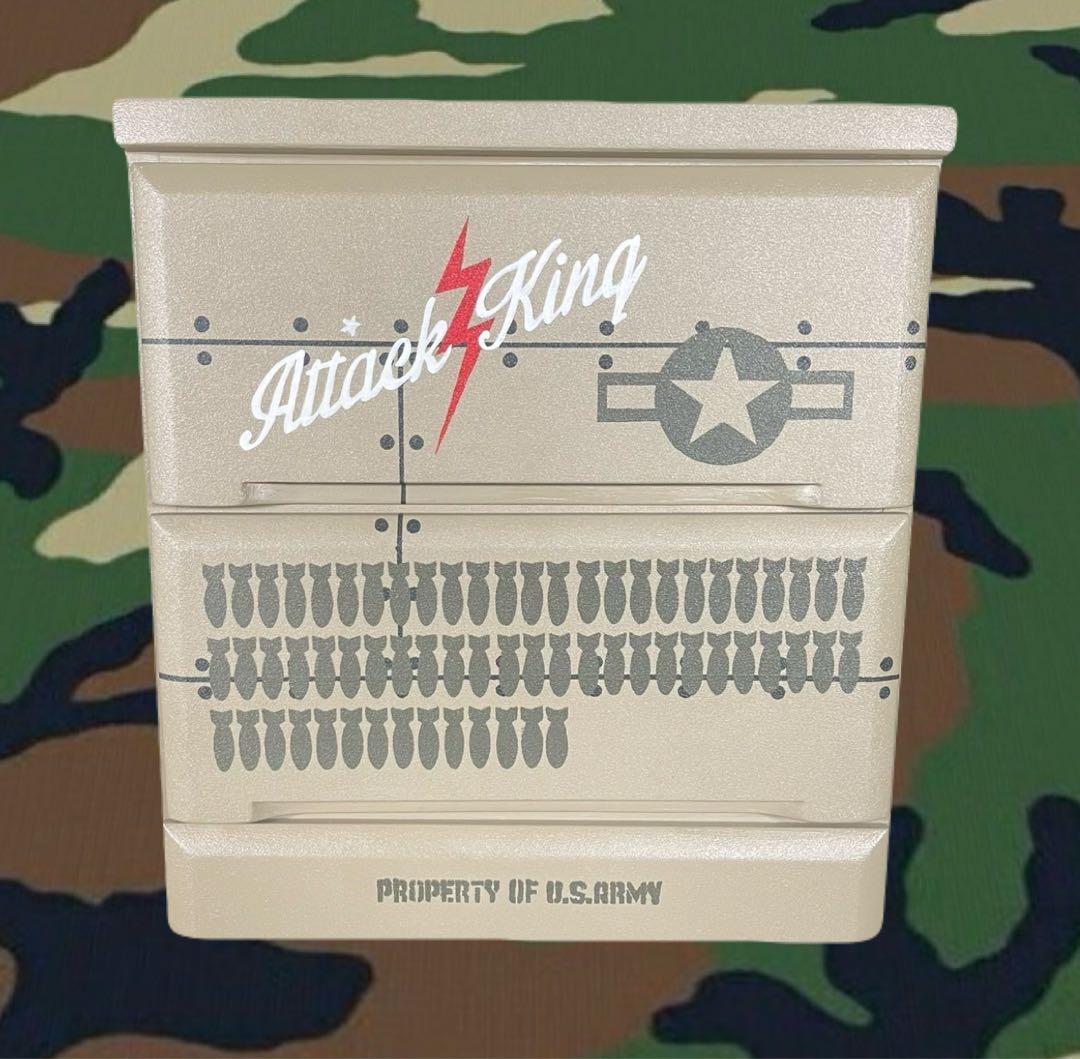 ミリタリー調チェスト「Attack☆King」【送料無料】