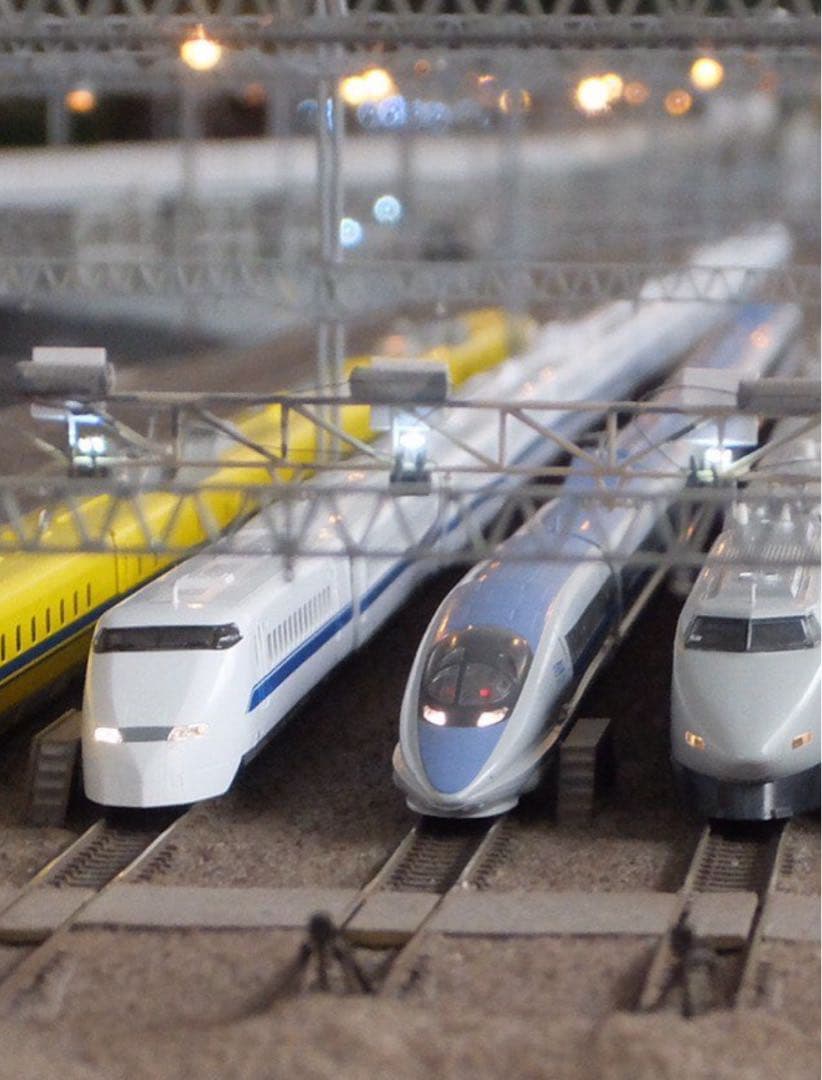 (※室内灯入) NゲージJR300系　東海道•山陽新幹線(後期型)16両セット