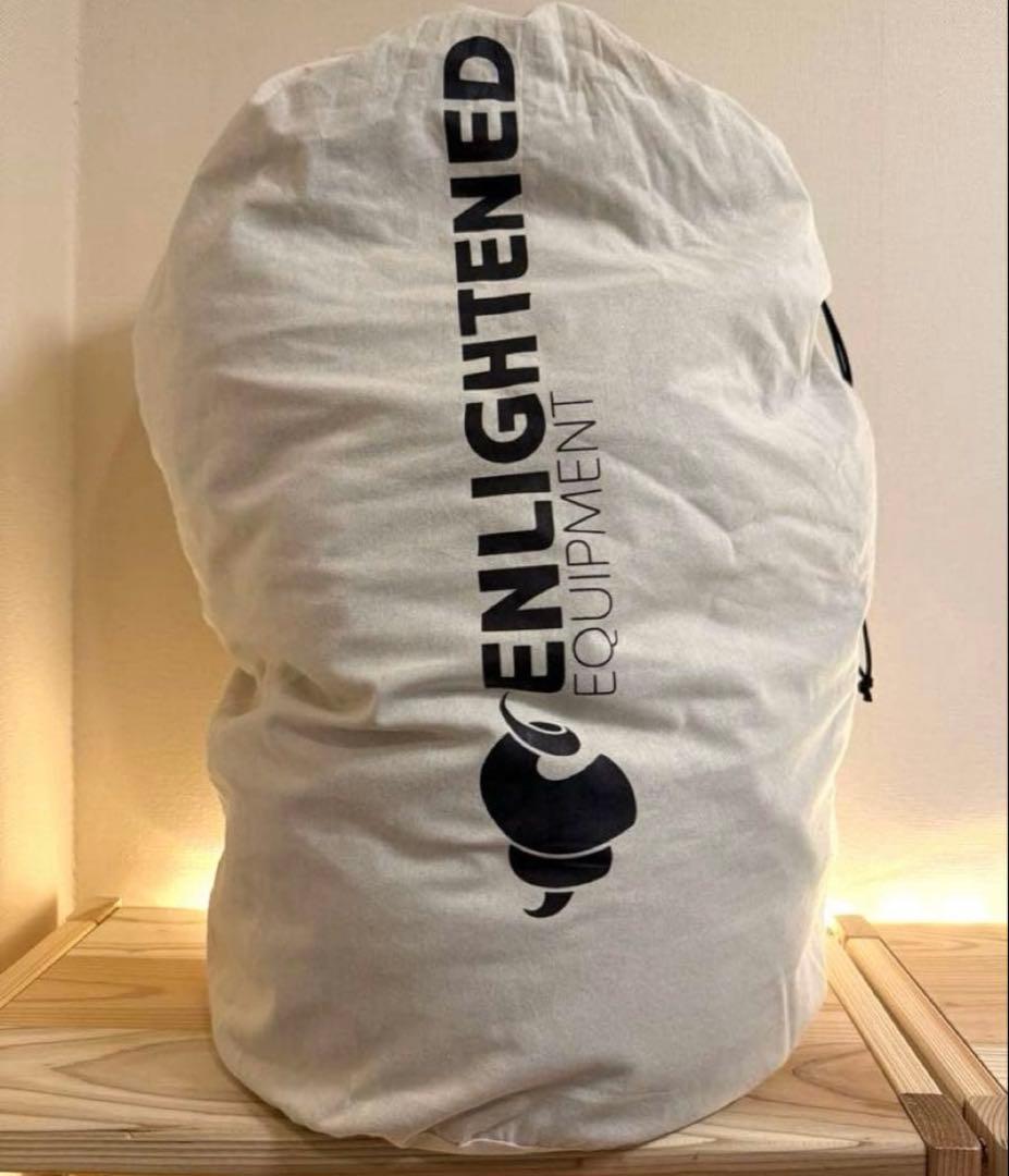 30°F -1°C RW Enlightened Equipment 化繊キルト