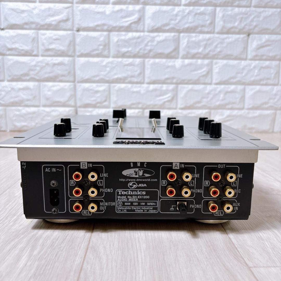 現状品 Technics テクニクス DJミキサー SH-EX1200 廃盤品