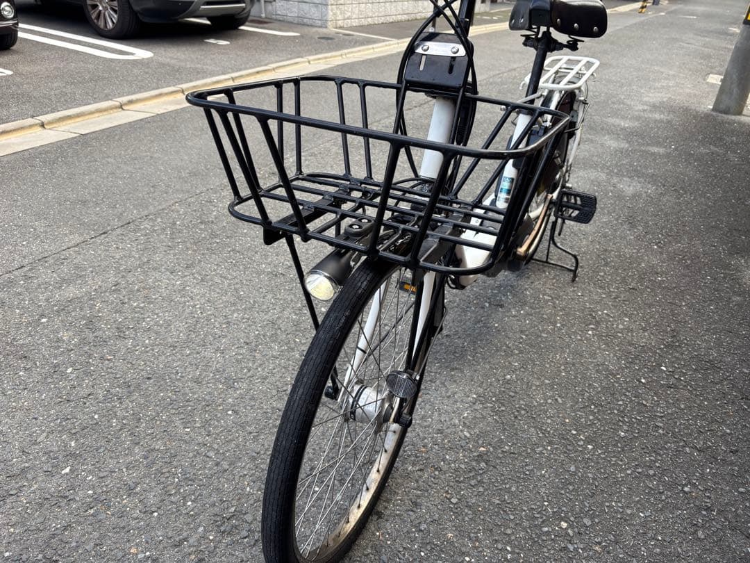 Panasonic 電動アシスト自転車 ホワイト　8ah