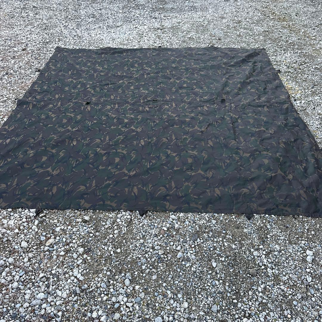 ブッシュクラフトスペイン　カモ　タープ