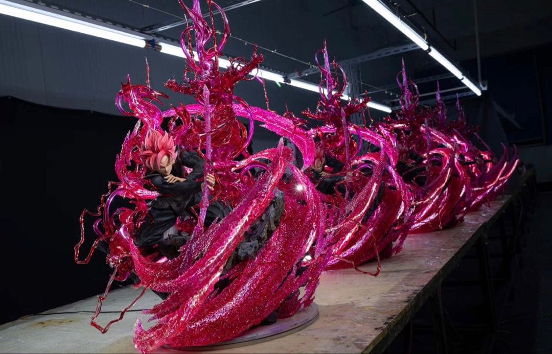 孫悟空　スーパーサイヤ人ロゼ　フィギュア　ドラゴンボール　ガレージキット