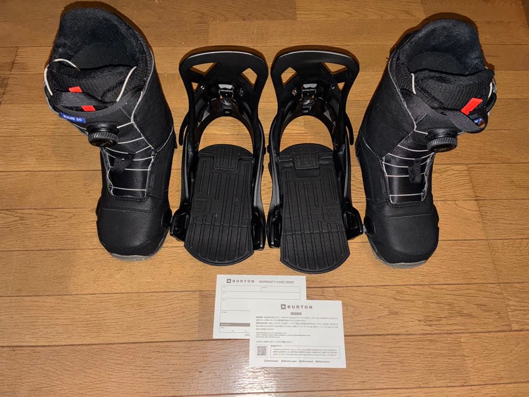 美品　使用3時間✖︎8日バートンステップオン　26cm バインSサイズ　保証書完備