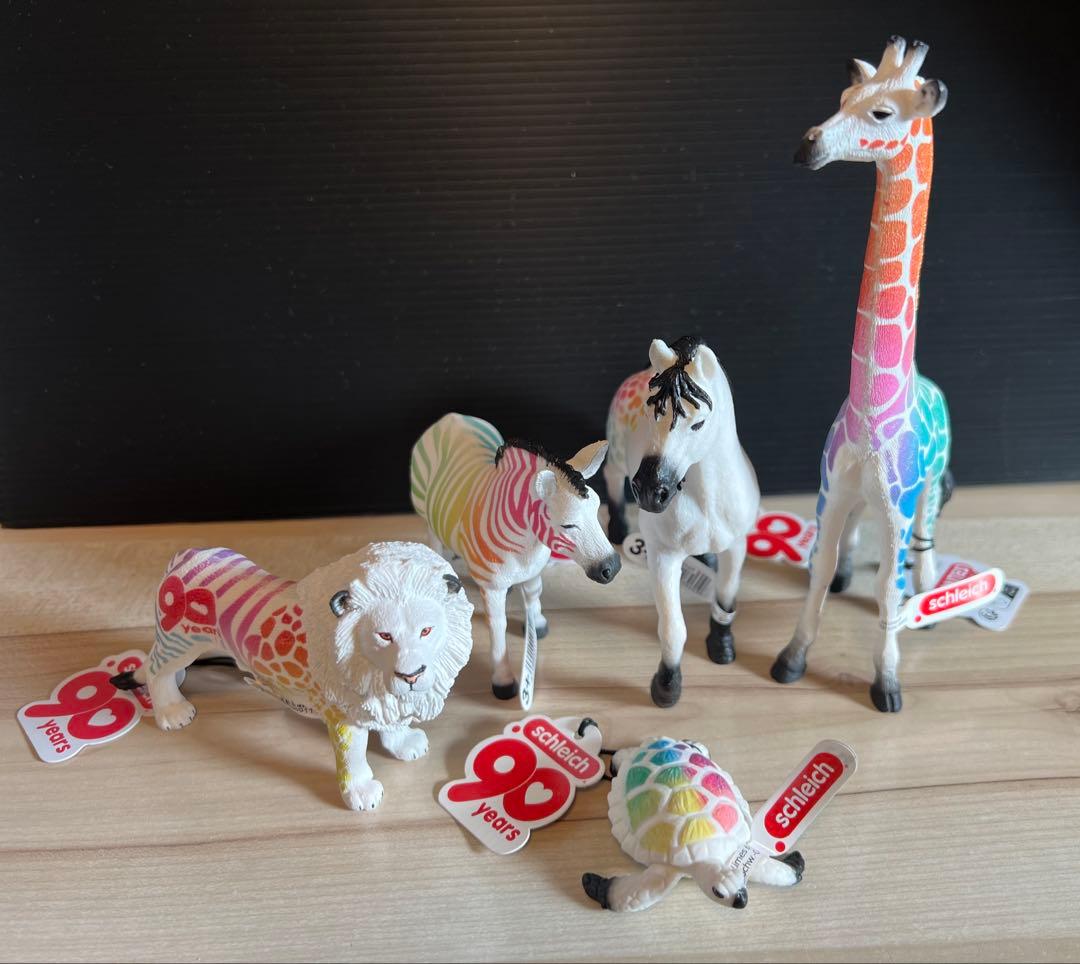 Schleich 90周年記念　フィギュア　5体セット