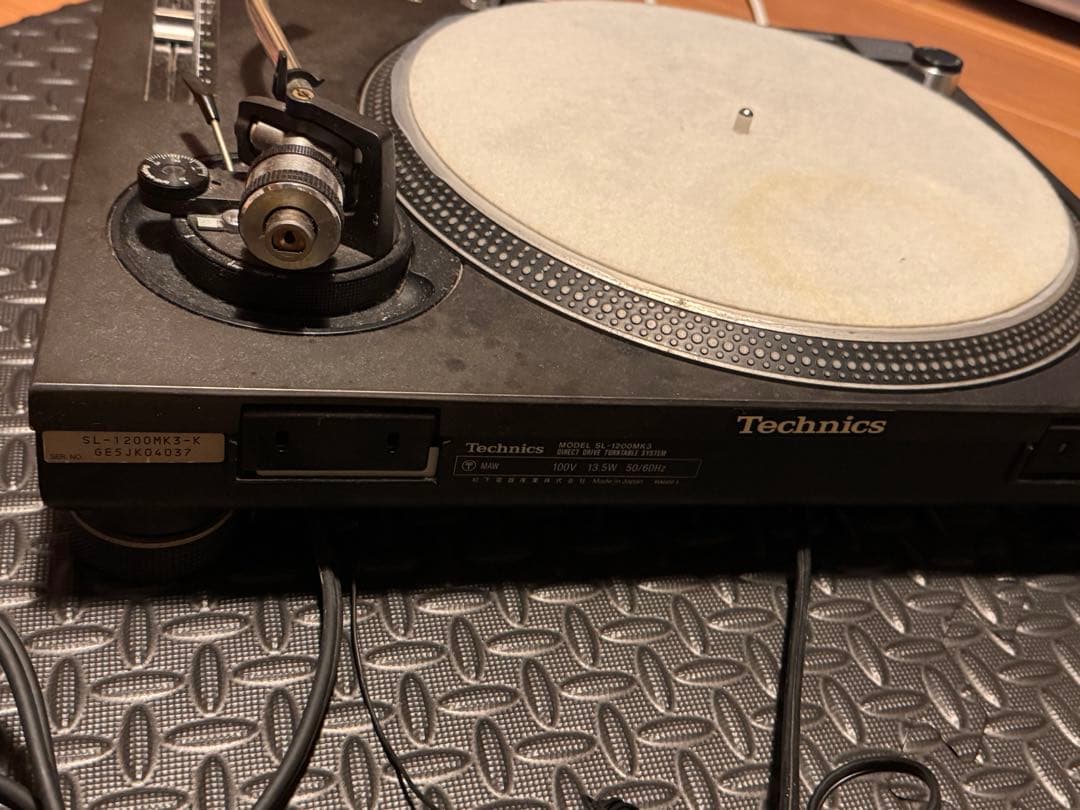 Technics SL-1200MK3 レコードプレーヤー本体