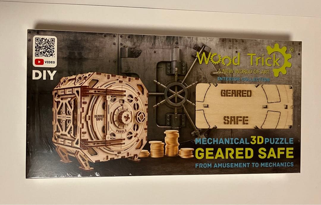 Wood Trick ウッドトリック　ギアードセーフ　金庫　3D パズル