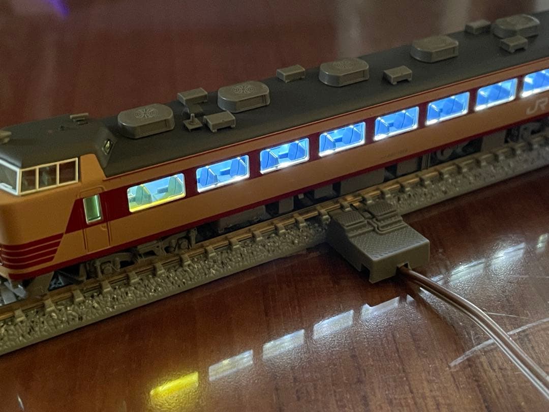 【タッキー】　nゲージ　485系　ジャンク品(一部室内灯付き) 9両セット