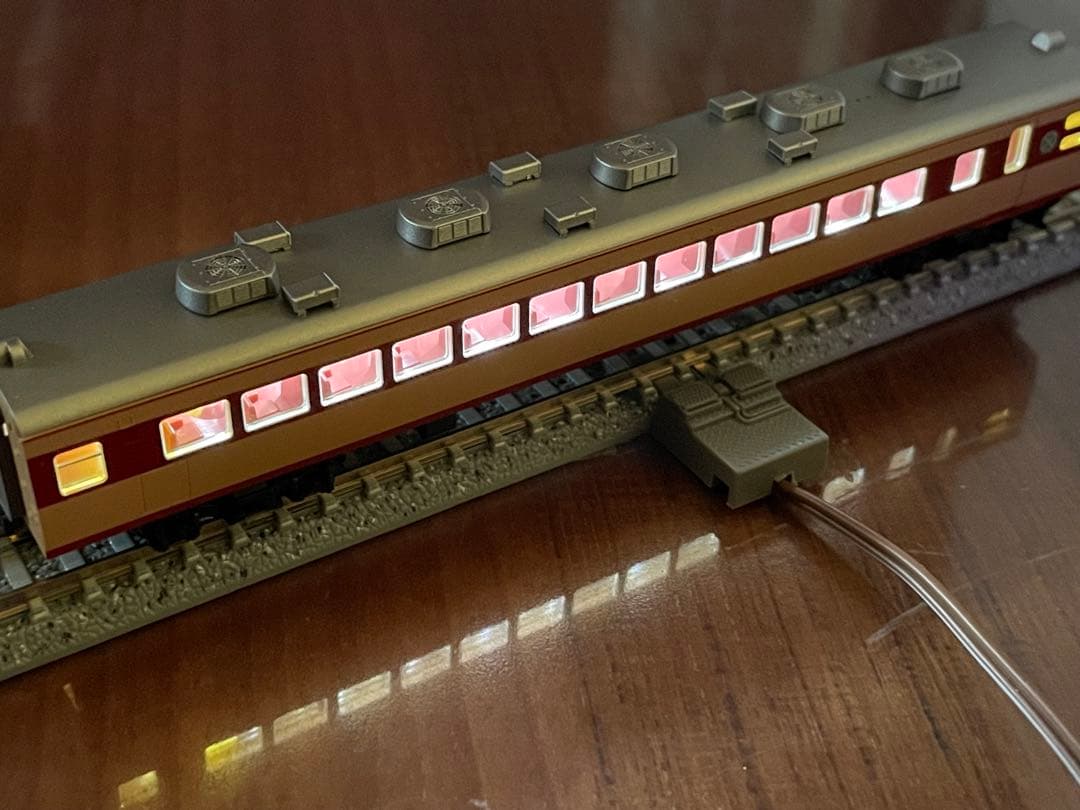 【タッキー】　nゲージ　485系　ジャンク品(一部室内灯付き) 9両セット