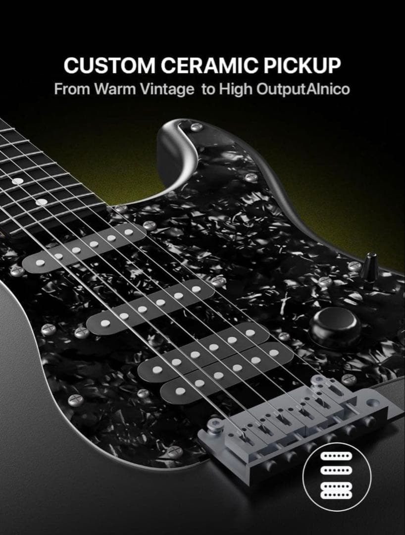 【新品】Enya XMARI スマートエレキギター 内蔵DSPエフェクターセット