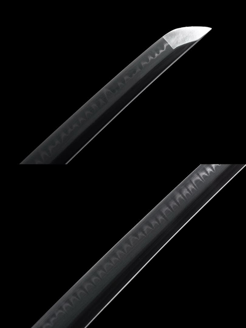 焼刃の侍『黒山の老妖』 日本刀 模造刀 居合刀 武士道 武蔵 鑑賞用 手鍛造打