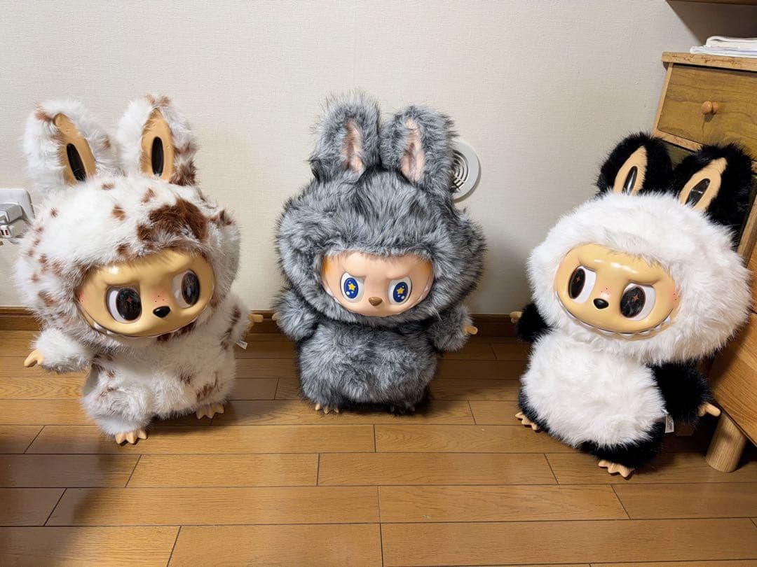 happy　スペシャルオーダー　超特大60cmジモモ四種の目