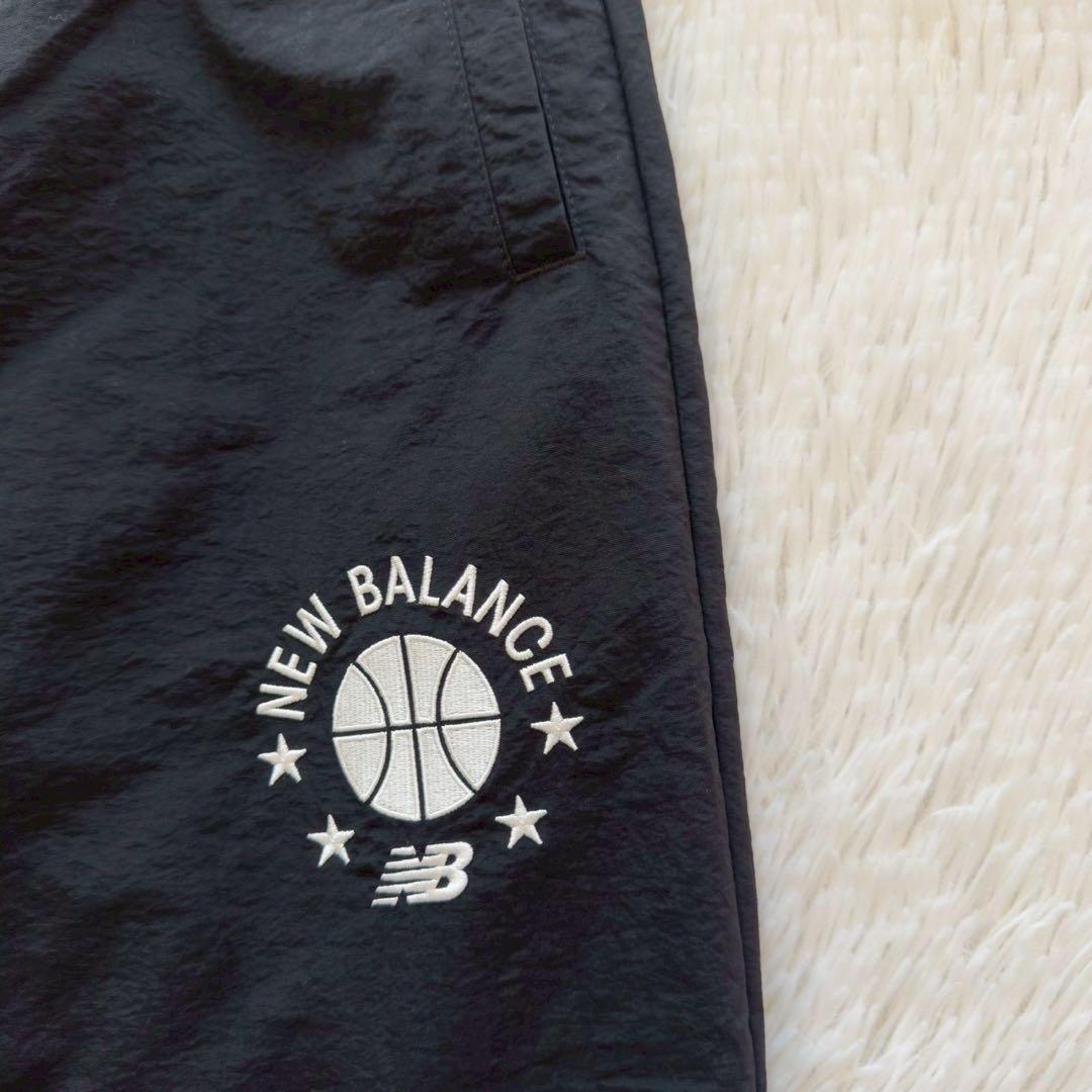 新品タグ付✨New Balance バスケットボール　ウィンドパンツ 黒　M