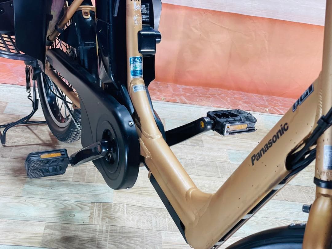 ギュットアニーズ⭐️13AH！パナソニック子供乗せ電動アシスト自転車Y1542