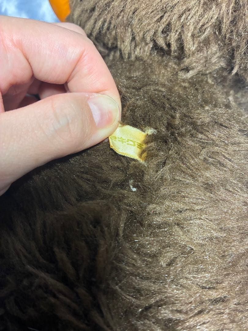 モンチッチ初代Lサイズ大セキグチ昭和レトロ　ブルーアイ