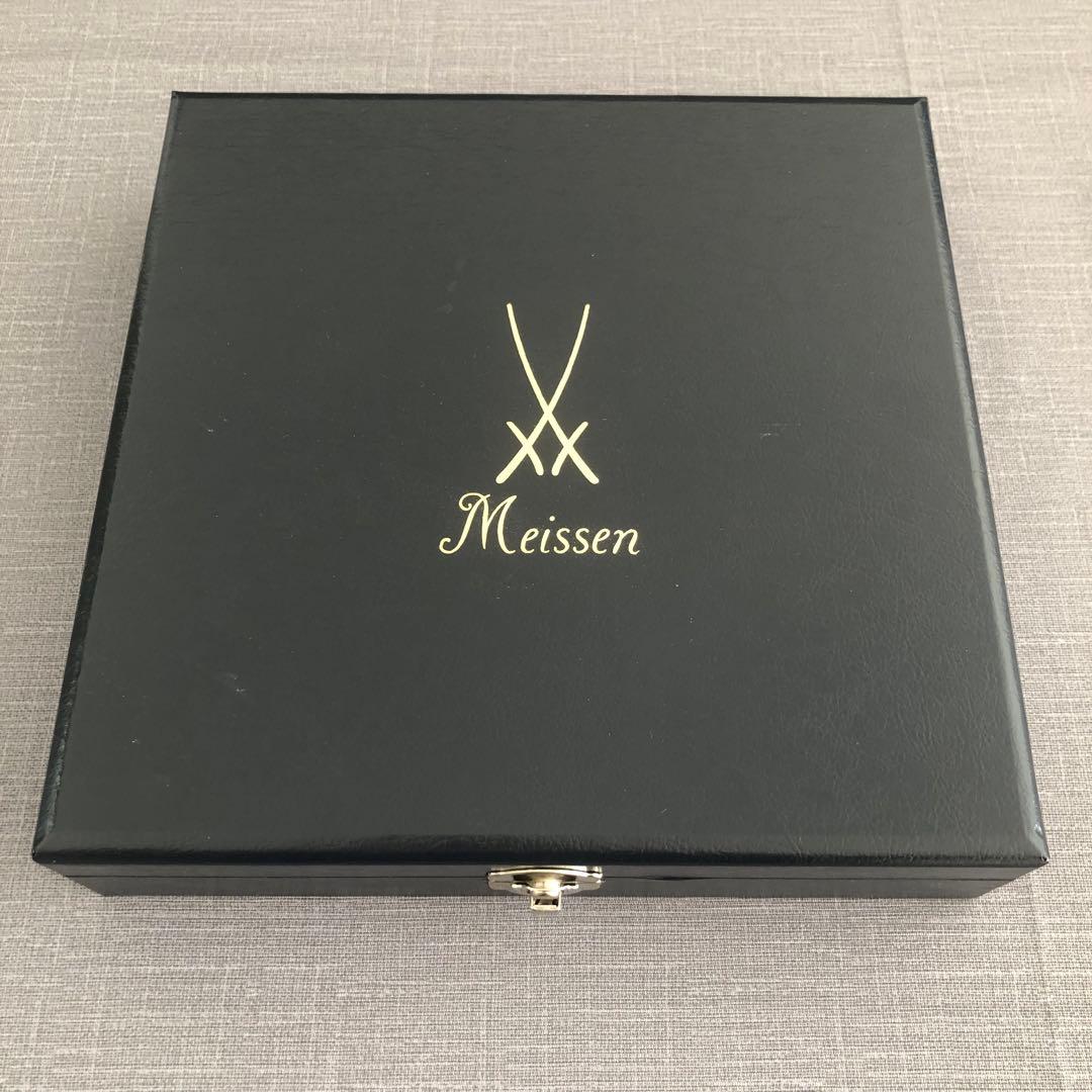 マイセン　MEISSEN 矢車草　陶板画