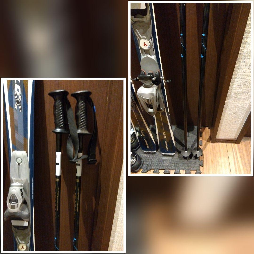 【ハイエンド】DYNASTAR 学生・男女兼用 スキーセット メンテ・WAX済✔