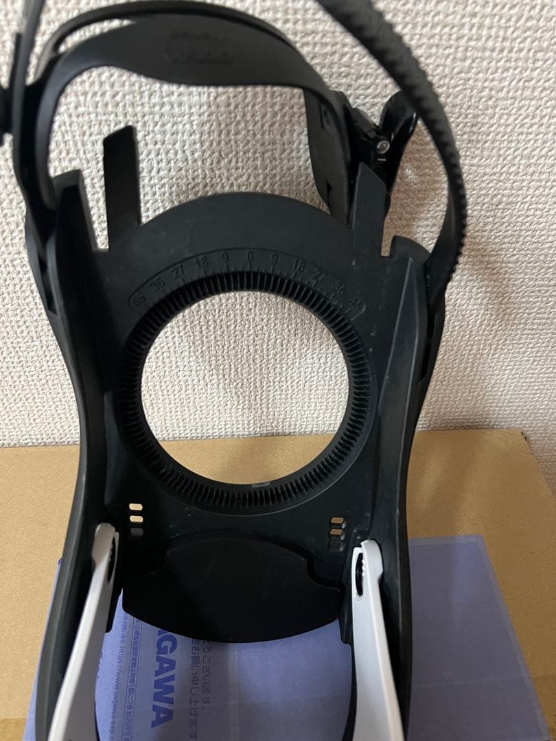 FLUX PR ビンディング ホワイト/ブラック Mサイズ