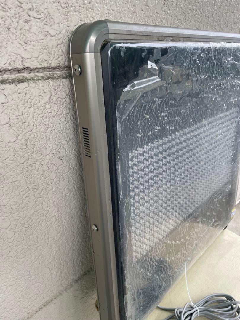 【リユース品】電子看板　動作確認済み　店舗看板　壁掛け　袖看板　電飾看板