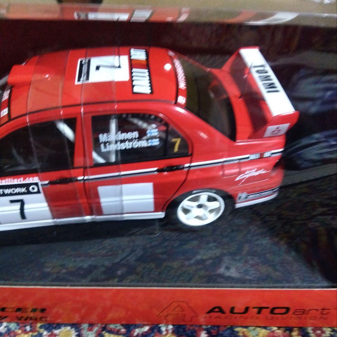 オートアートMitsubishi Lancer Evo.Ⅶ WRC 1:18