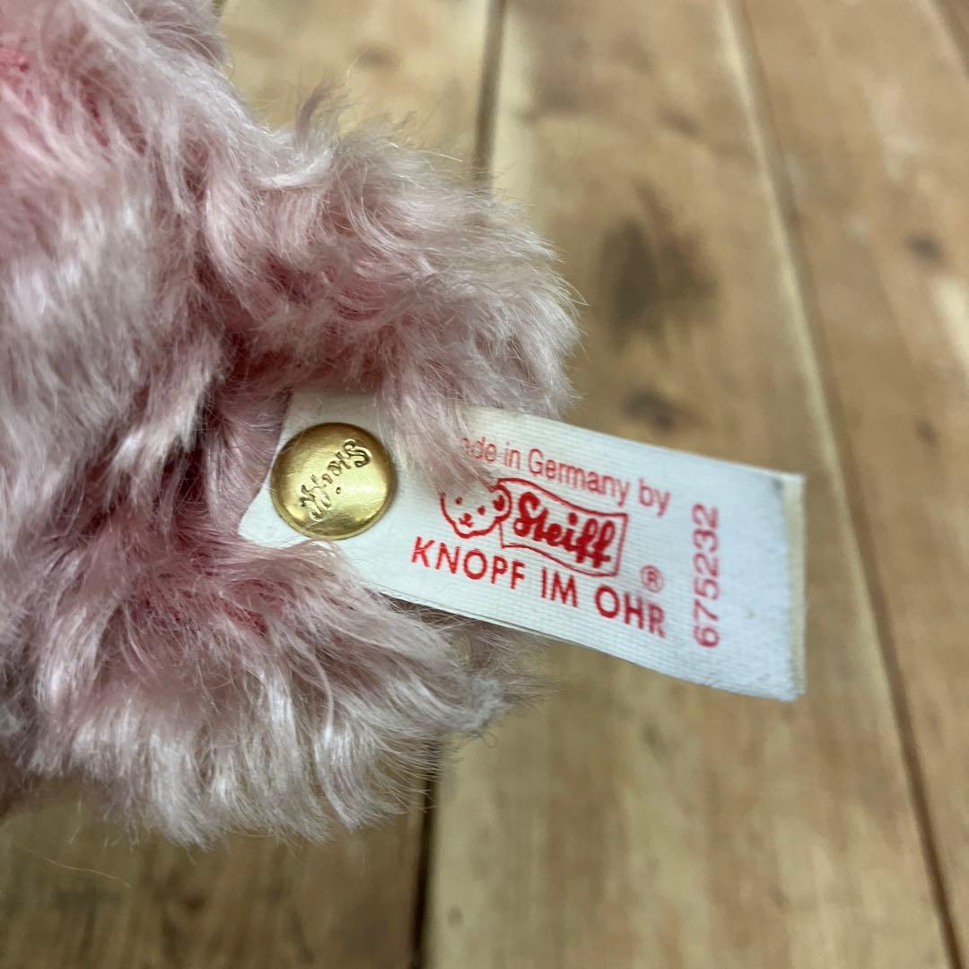 シュタイフ 年代物 1999年 ローズ テディベア 444/1500 ぬいぐるみ