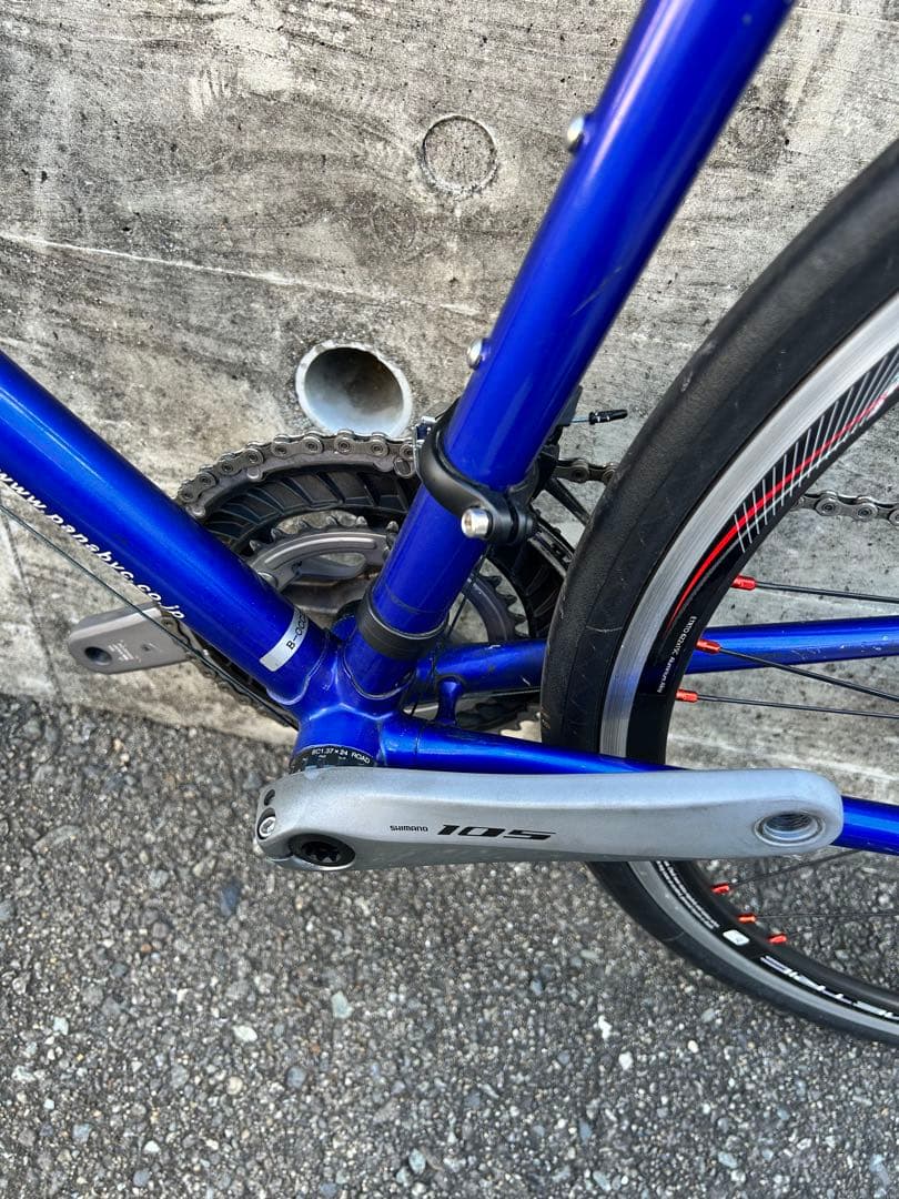 Panasonic クロモリ　ホリゾンタルR7000 105 11s 整備済み