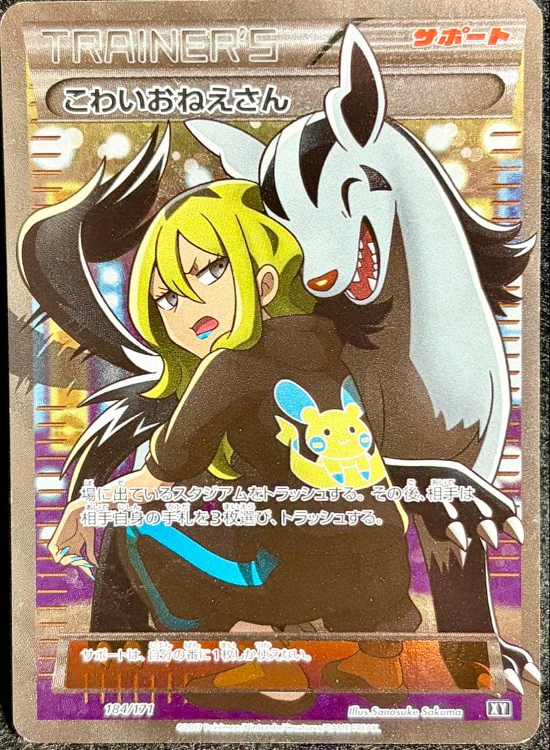 こわいおねえさん SR THE BEST OF XY サポート 184/171