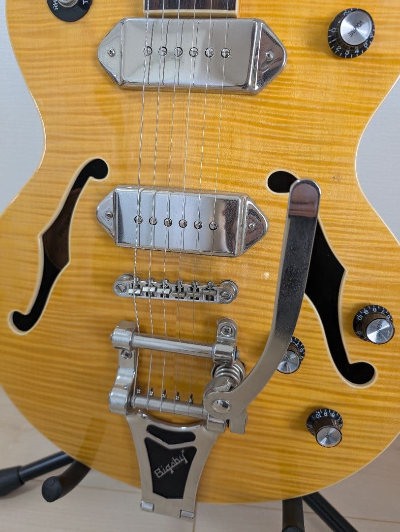 Epiphone Wildkat エピフォン　ワイルドキャット　ビグスビ―付