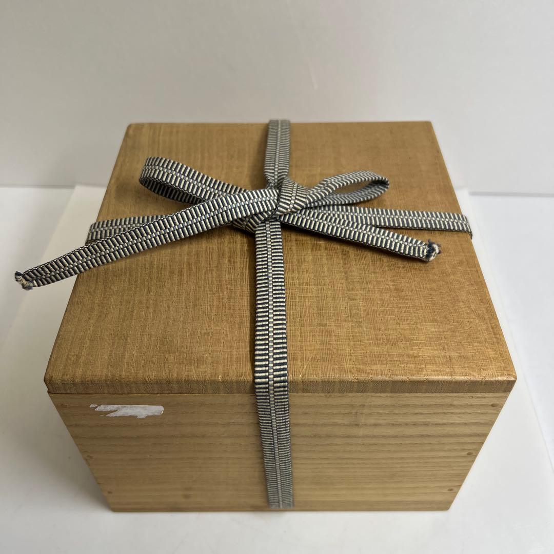 中国美術　大清乾隆年製　青磁中皿5枚　木箱付　約16.7㎝東Y8-0113☆2F