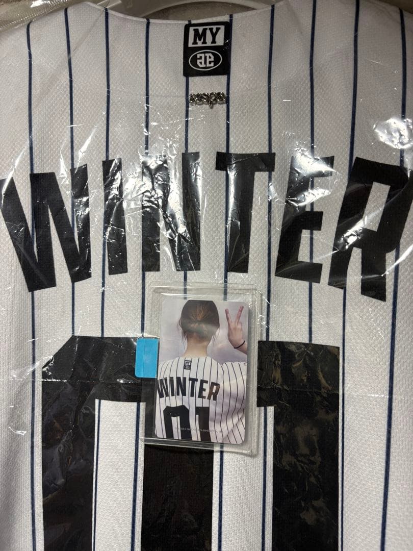 aespa Winter公式ユニフォーム トレカ付き オマケ ワッペン＋1