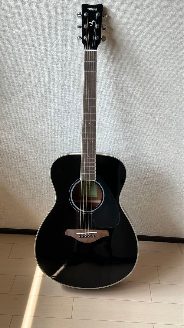 YAMAHA FS820 アコースティックギター ブラック ソフトケース付き