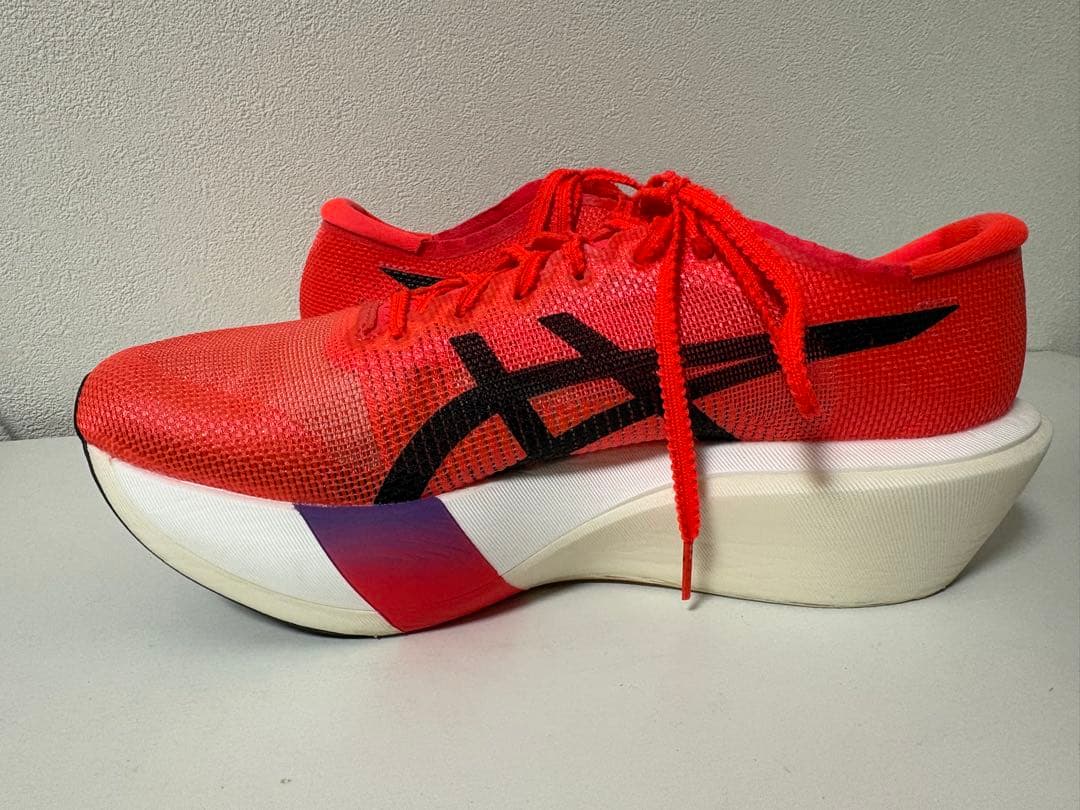 アシックス　メタスピードエッジ　Tokyo 27.5cm 使用2回/22㎞