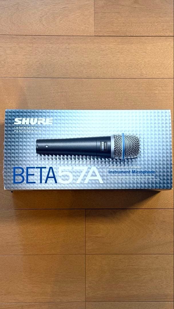 【新品未使用】SHURE BETA 57A マイクロフォン