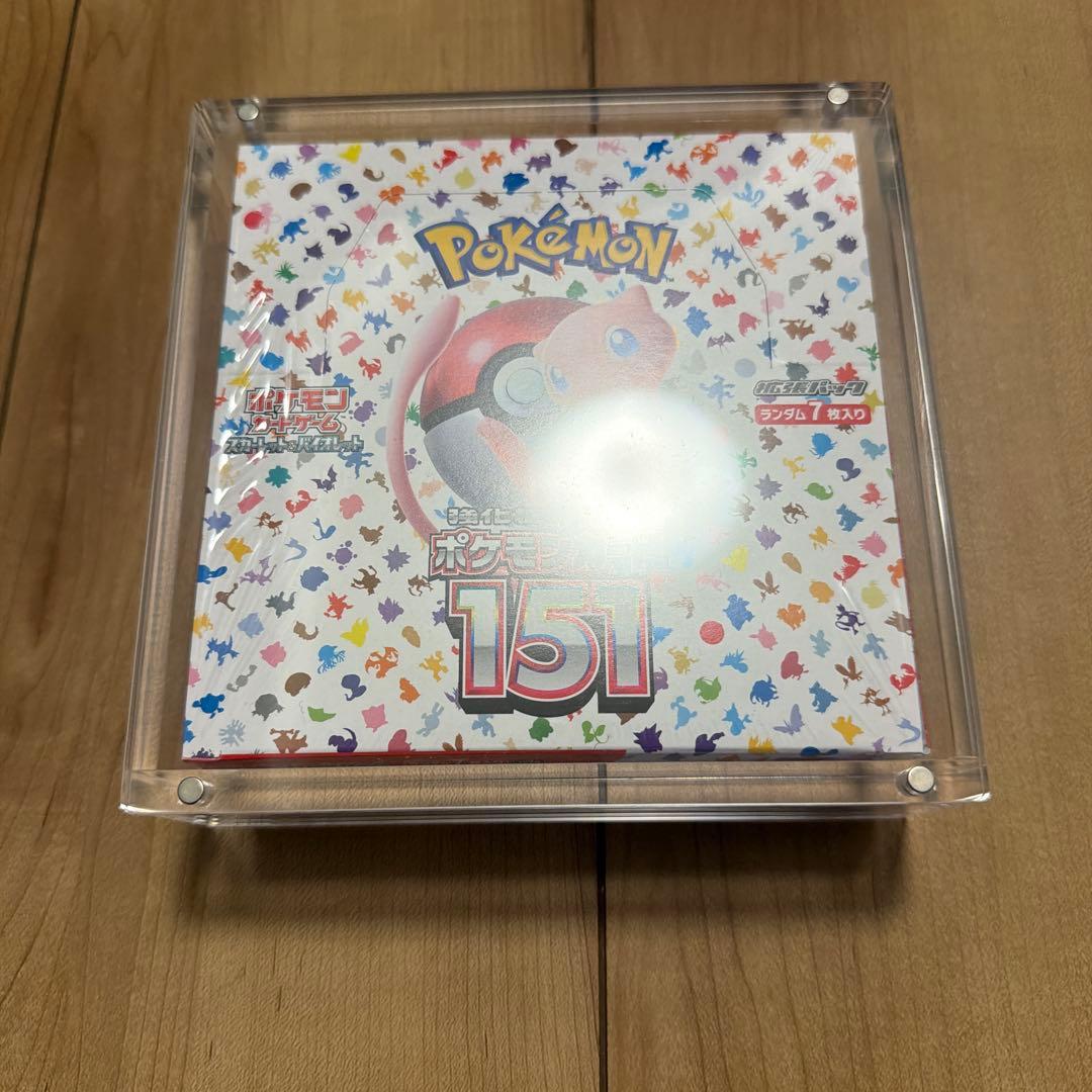 ポケモンカードゲーム 151 box シュリンク付き