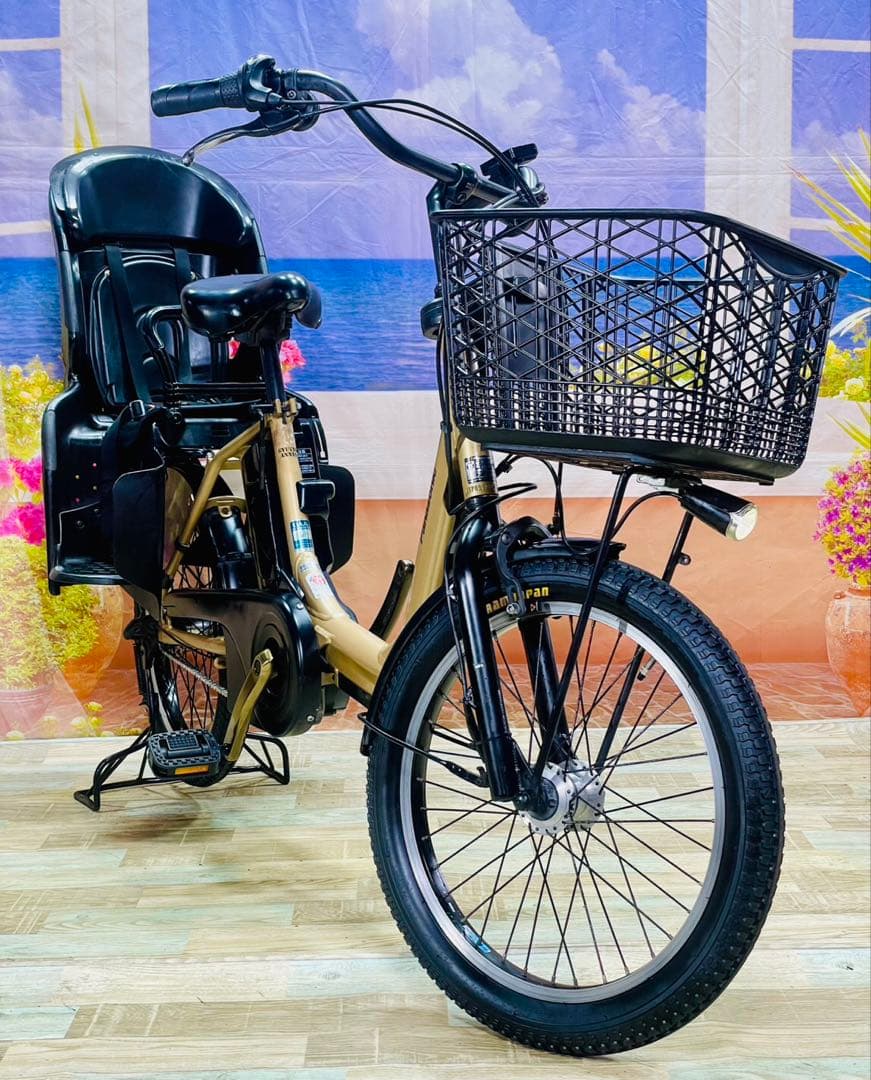 ギュットアニーズ⭐️8AHパナソニック子供乗せ電動アシスト自転車Y3122